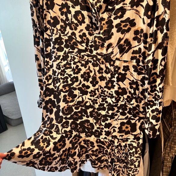 Diane Von Furstenberg Leopard Print Dress - Picture 4 of 4